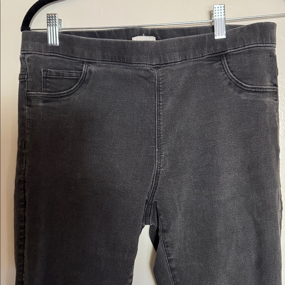 H&M Charcoal Gray Stretch Jeans